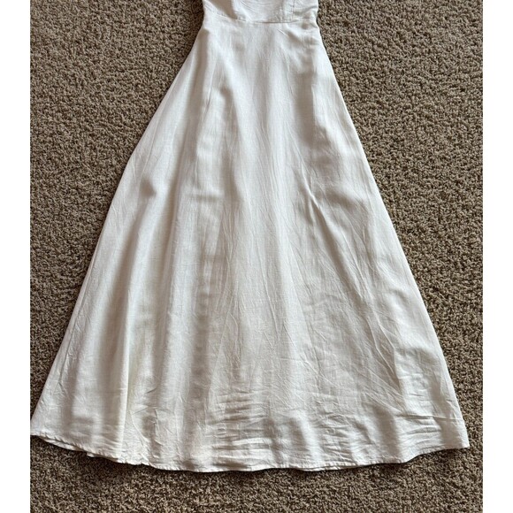 Farm Rio Anthropologie One-Shoulder A-Line Smocked Dress Women's Size XXS Petite - Picture 7 of 16